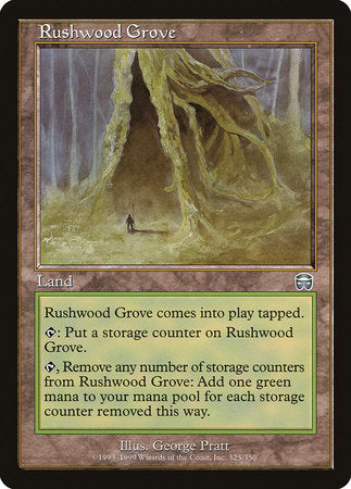 Rushwood Grove [Mercadian Masques] | Jomio and Rueliete's Cards and Comics