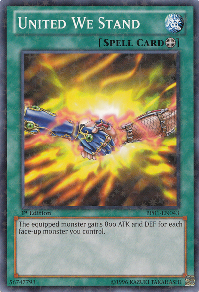 United We Stand [BP01-EN043] Starfoil Rare | Jomio and Rueliete's Cards and Comics