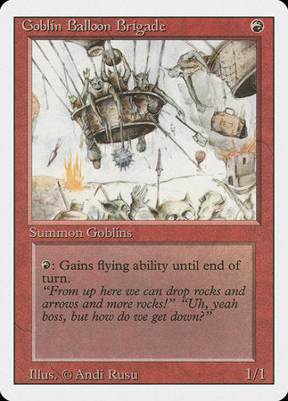 Goblin Balloon Brigade [Revised Edition] | Jomio and Rueliete's Cards and Comics