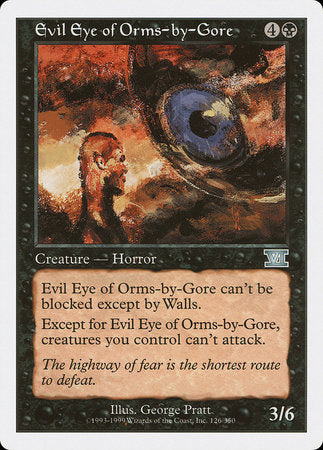 Evil Eye of Orms-by-Gore [Classic Sixth Edition] | Jomio and Rueliete's Cards and Comics