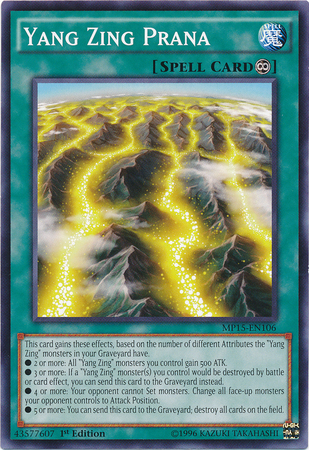 Yang Zing Prana [MP15-EN106] Common | Jomio and Rueliete's Cards and Comics
