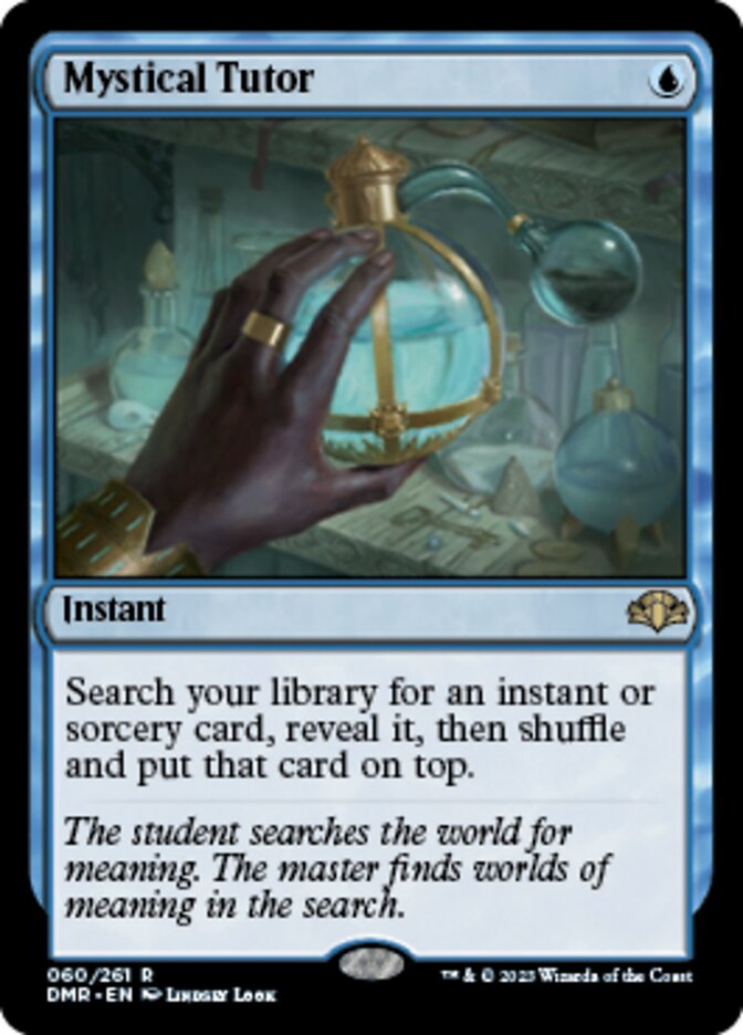Mystical Tutor [Dominaria Remastered] | Jomio and Rueliete's Cards and Comics