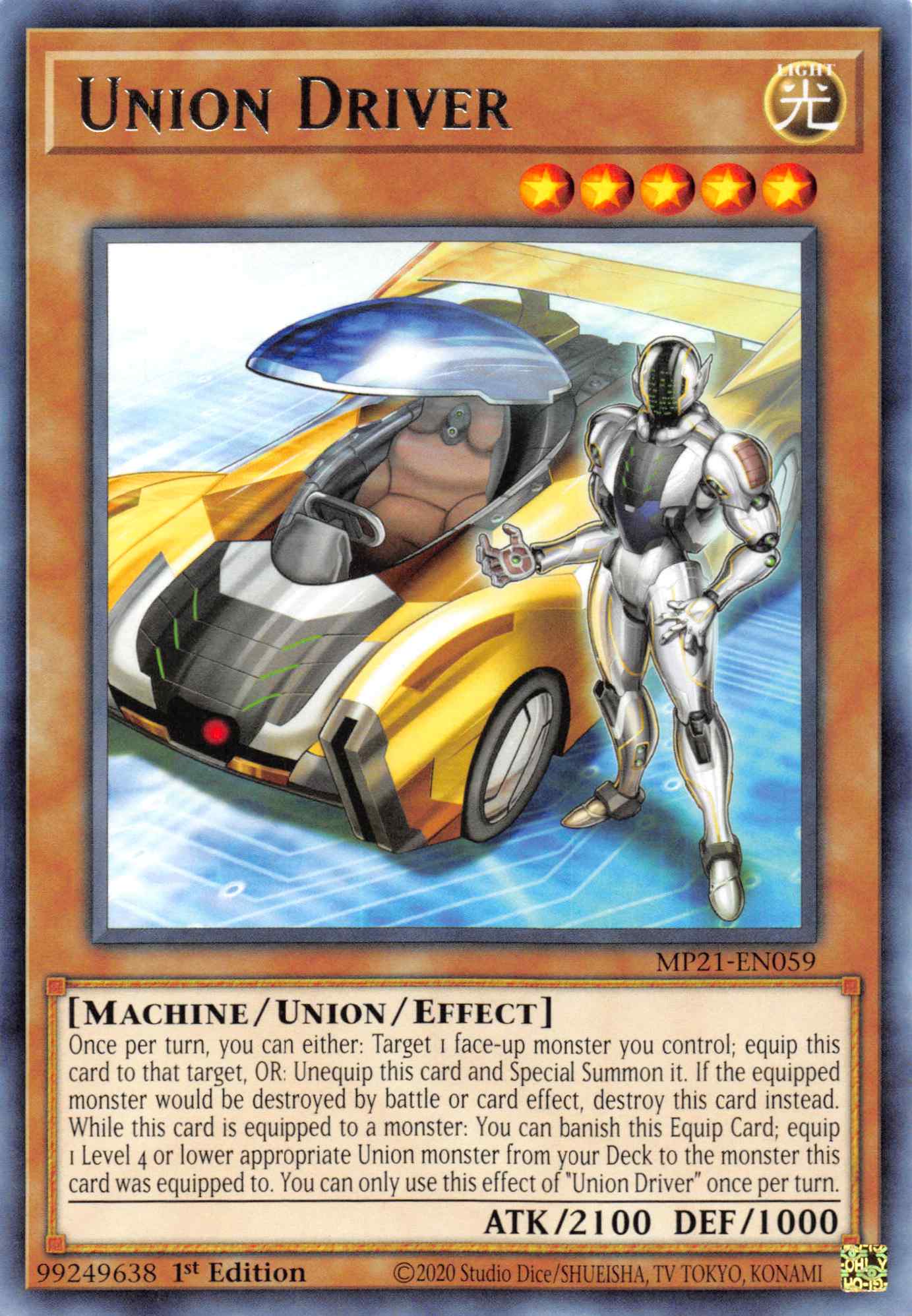Union Driver [MP21-EN059] Rare | Jomio and Rueliete's Cards and Comics