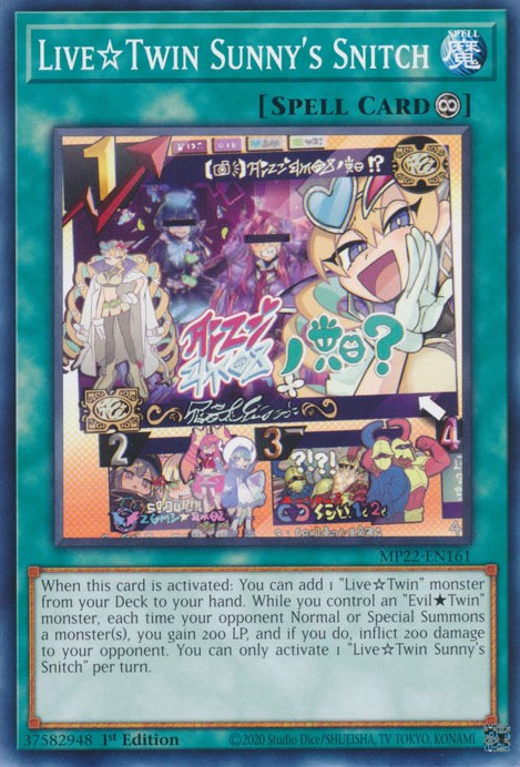 Live☆Twin Sunnys Snitch [MP22-EN161] Common | Jomio and Rueliete's Cards and Comics