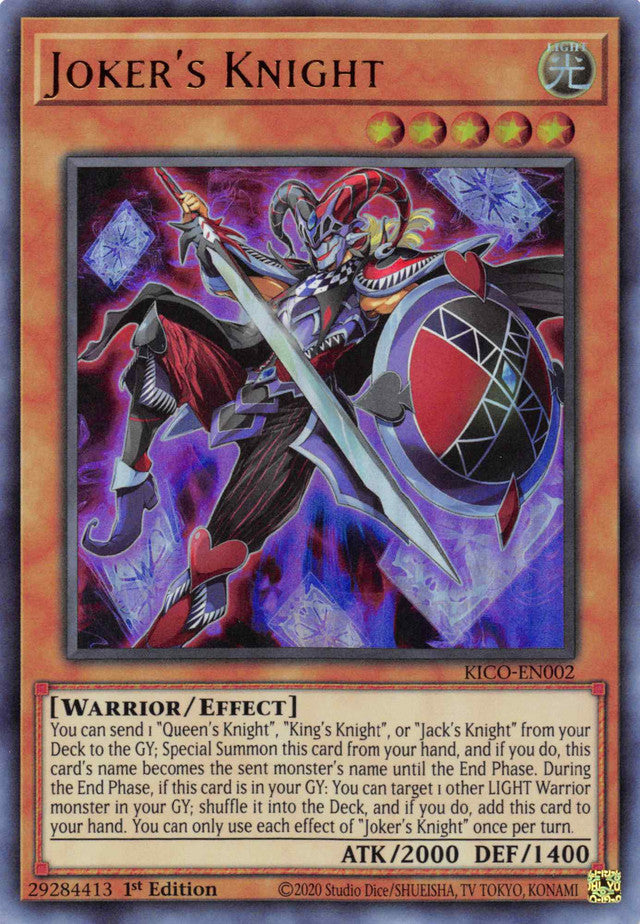 Joker's Knight (Ultra Rare) [KICO-EN002] Ultra Rare | Jomio and Rueliete's Cards and Comics