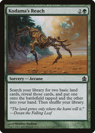 Kodama's Reach [Commander 2011] | Jomio and Rueliete's Cards and Comics