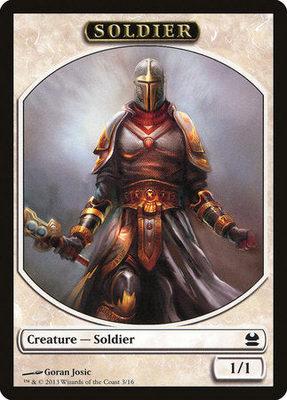 Soldier Token [Modern Masters Tokens] | Jomio and Rueliete's Cards and Comics