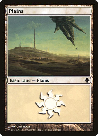 Plains (229) [Rise of the Eldrazi] | Jomio and Rueliete's Cards and Comics