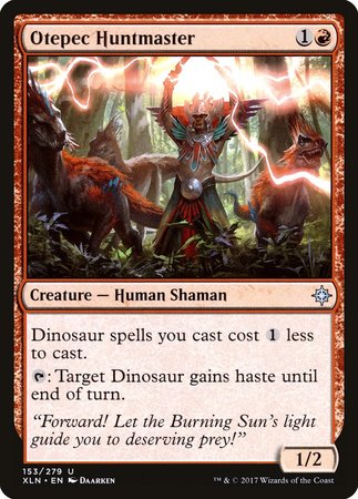 Otepec Huntmaster [Ixalan] | Jomio and Rueliete's Cards and Comics