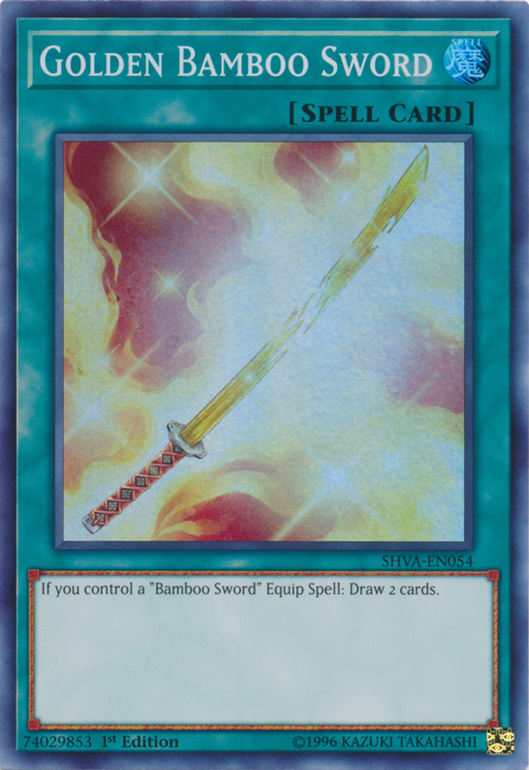 Golden Bamboo Sword [SHVA-EN054] Super Rare | Jomio and Rueliete's Cards and Comics