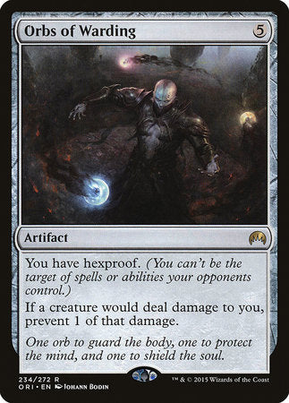 Orbs of Warding [Magic Origins] | Jomio and Rueliete's Cards and Comics
