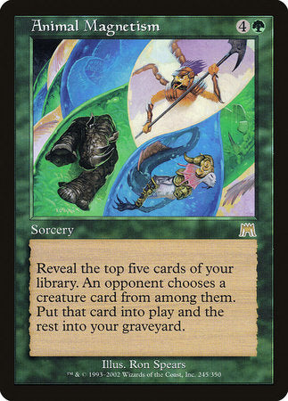 Animal Magnetism [Onslaught] | Jomio and Rueliete's Cards and Comics