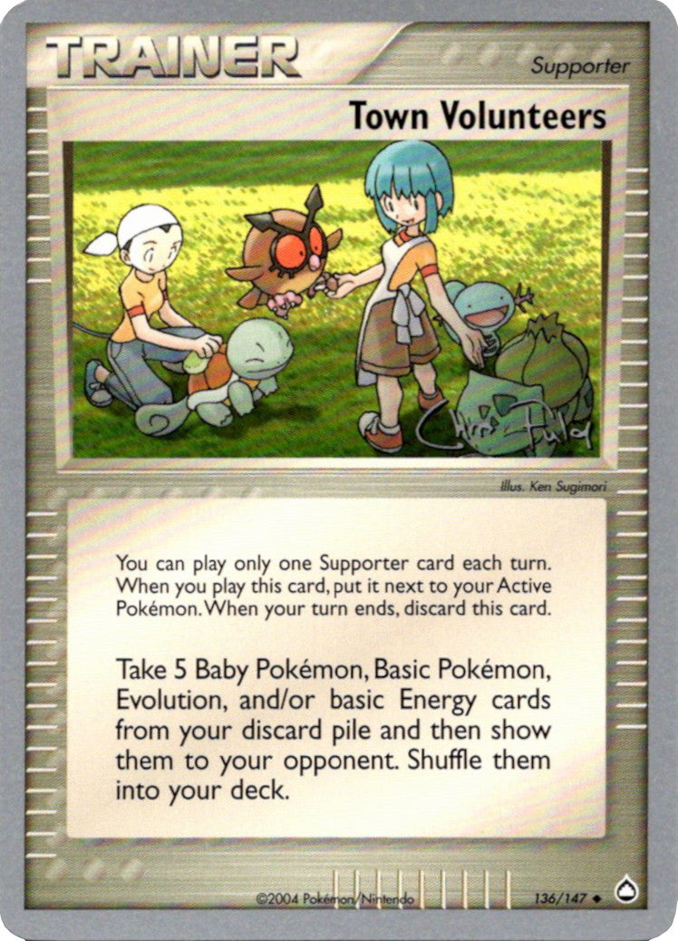Town Volunteers (136/147) (Blaziken Tech - Chris Fulop) [World Championships 2004] | Jomio and Rueliete's Cards and Comics