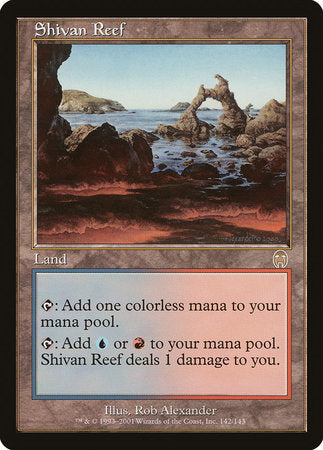 Shivan Reef [Apocalypse] | Jomio and Rueliete's Cards and Comics