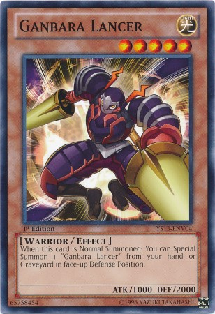 Ganbara Lancer [YS13-ENV04] Common | Jomio and Rueliete's Cards and Comics