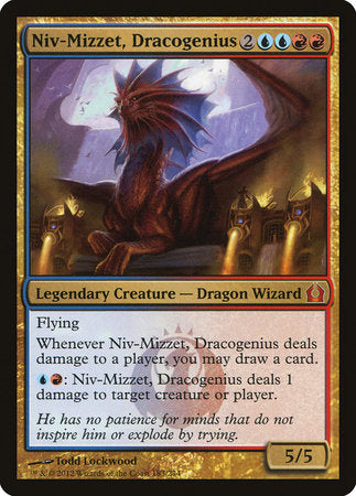 Niv-Mizzet, Dracogenius [Return to Ravnica] | Jomio and Rueliete's Cards and Comics