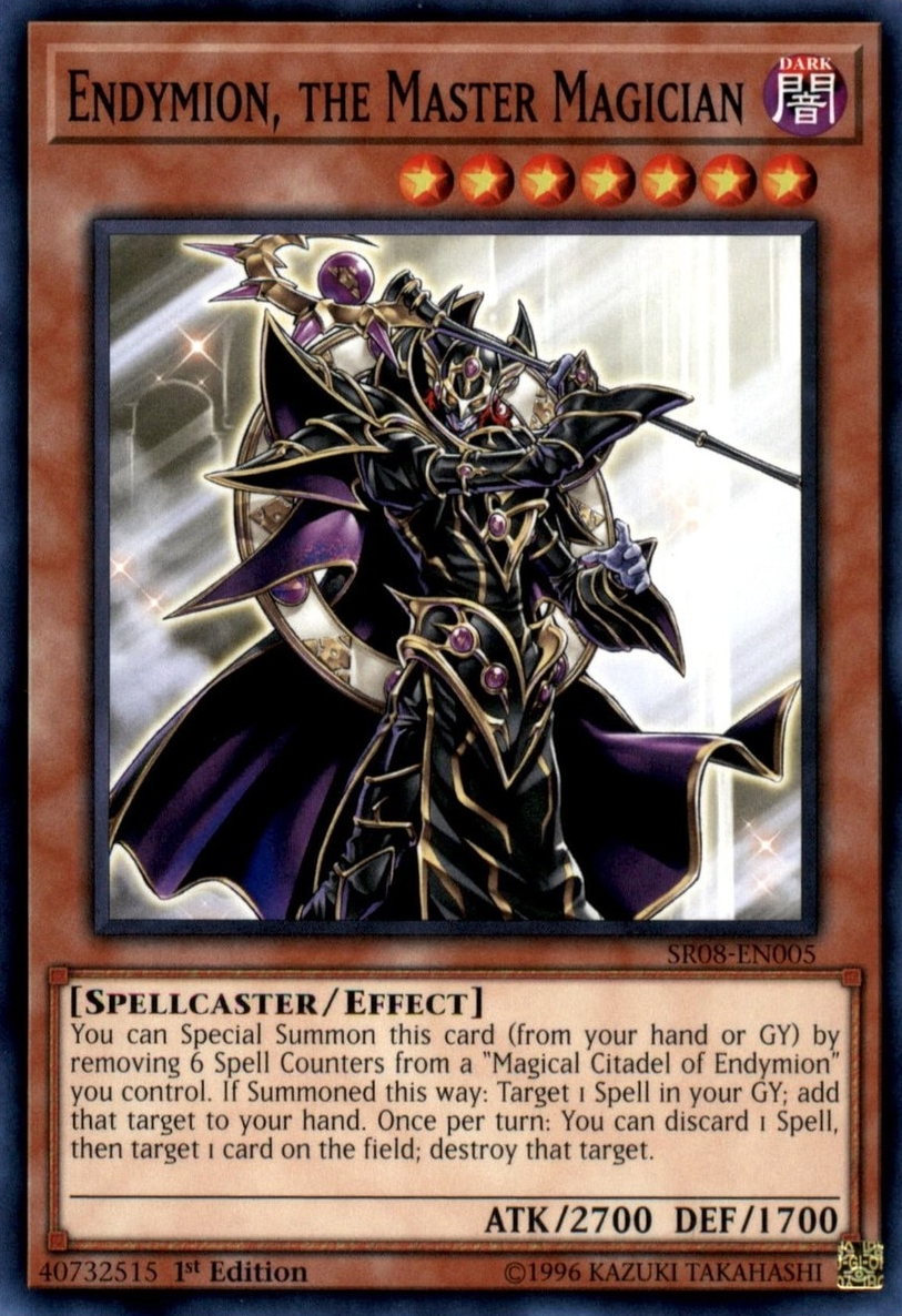 Endymion, the Master Magician [SR08-EN005] Common | Jomio and Rueliete's Cards and Comics