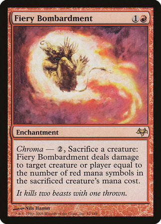 Fiery Bombardment [Eventide] | Jomio and Rueliete's Cards and Comics