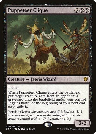 Puppeteer Clique [Commander 2017] | Jomio and Rueliete's Cards and Comics