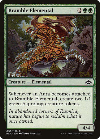Bramble Elemental [Planechase Anthology] | Jomio and Rueliete's Cards and Comics