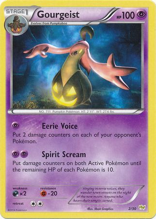 Gourgeist (2/30) [XY: Trainer Kit - Noivern] | Jomio and Rueliete's Cards and Comics