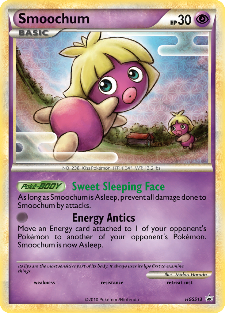 Smoochum (HGSS13) [HeartGold & SoulSilver: Black Star Promos] | Jomio and Rueliete's Cards and Comics
