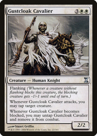 Gustcloak Cavalier [Time Spiral] | Jomio and Rueliete's Cards and Comics