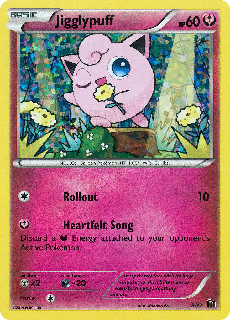 Jigglypuff (8/12) [McDonald's Promos: 2016 Collection] | Jomio and Rueliete's Cards and Comics