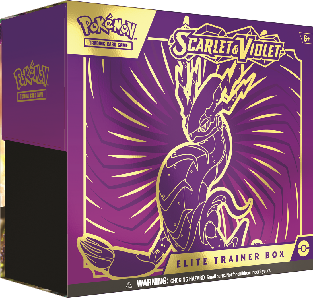 Scarlet & Violet - Elite Trainer Box (Miraidon) | Jomio and Rueliete's Cards and Comics