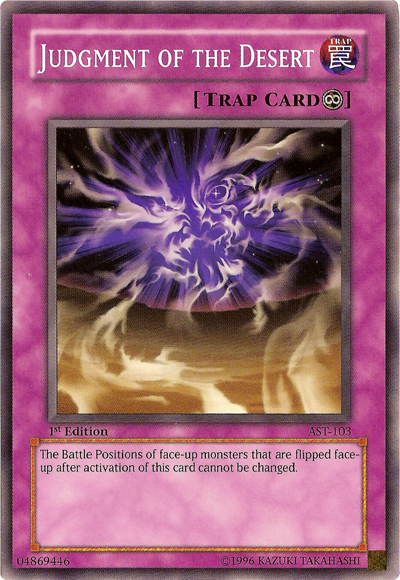 Judgment of the Desert [AST-103] Common | Jomio and Rueliete's Cards and Comics