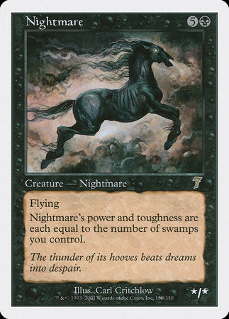 Nightmare [Seventh Edition] | Jomio and Rueliete's Cards and Comics