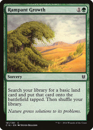 Rampant Growth [Commander 2016] | Jomio and Rueliete's Cards and Comics
