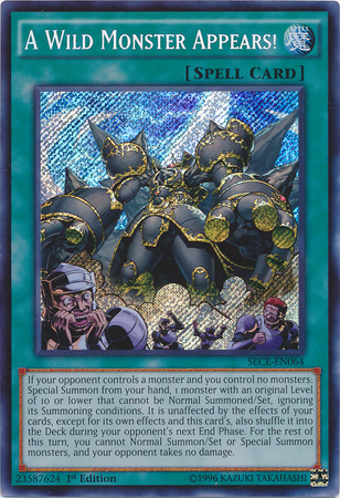 A Wild Monster Appears! [SECE-EN064] Secret Rare | Jomio and Rueliete's Cards and Comics