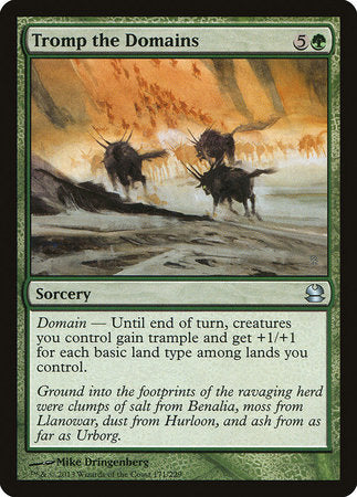 Tromp the Domains [Modern Masters] | Jomio and Rueliete's Cards and Comics