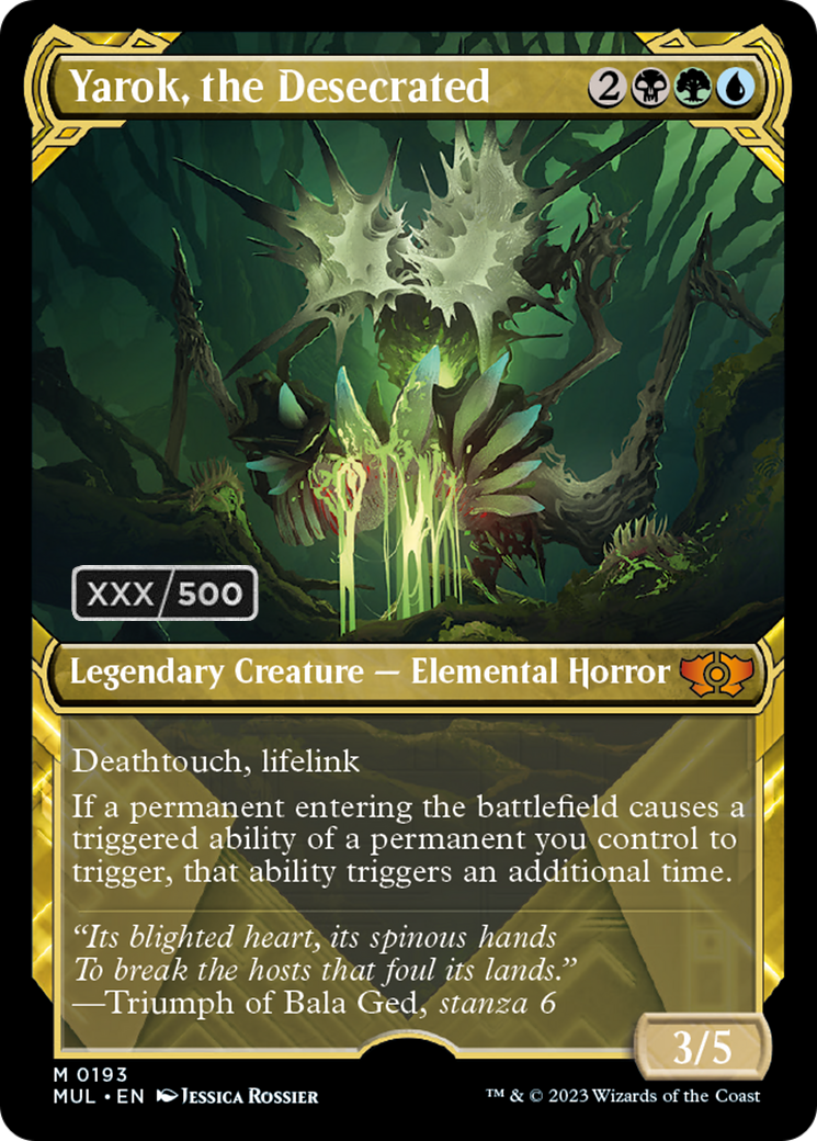 Yarok, the Desecrated (Serialized) [Multiverse Legends] | Jomio and Rueliete's Cards and Comics