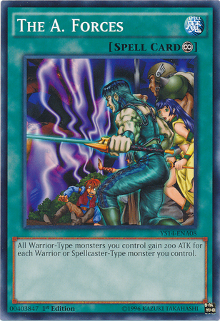 The A. Forces [YS14-ENA08] Common | Jomio and Rueliete's Cards and Comics