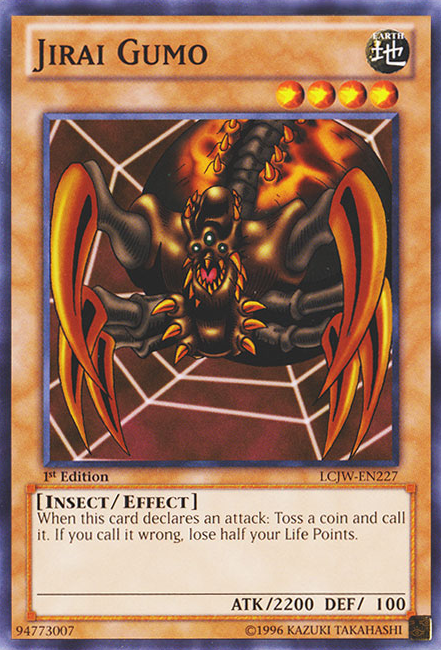 Jirai Gumo [LCJW-EN227] Common | Jomio and Rueliete's Cards and Comics