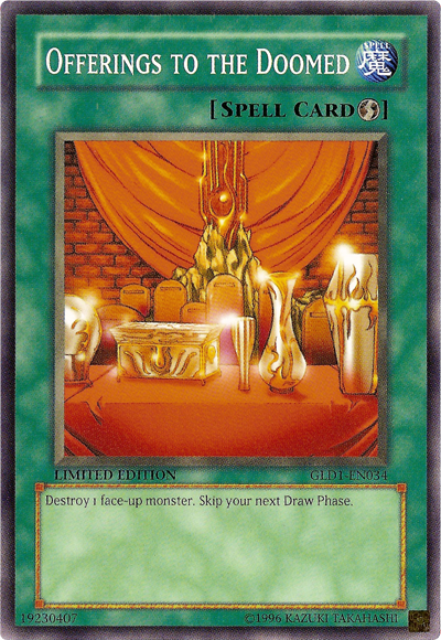 Offerings to the Doomed [GLD1-EN034] Common | Jomio and Rueliete's Cards and Comics