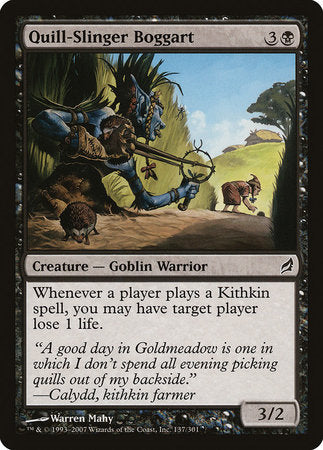 Quill-Slinger Boggart [Lorwyn] | Jomio and Rueliete's Cards and Comics