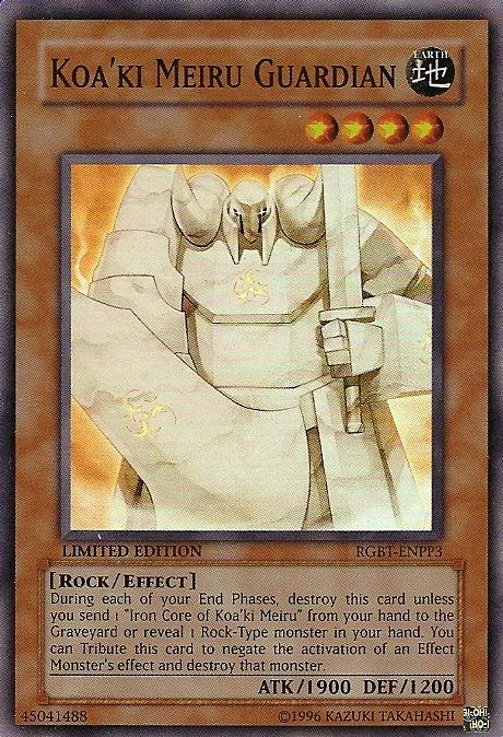 Koa'ki Meiru Guardian [RGBT-ENPP3] Super Rare | Jomio and Rueliete's Cards and Comics