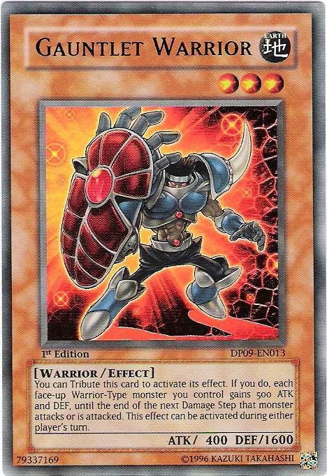 Gauntlet Warrior [DP09-EN013] Ultra Rare | Jomio and Rueliete's Cards and Comics