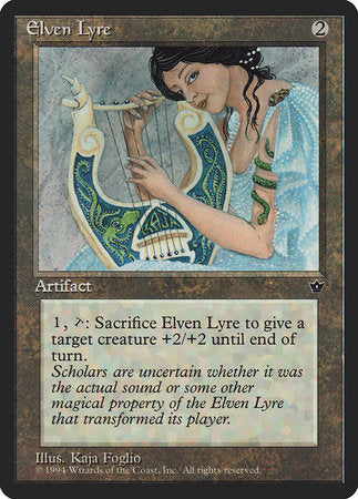 Elven Lyre [Fallen Empires] | Jomio and Rueliete's Cards and Comics
