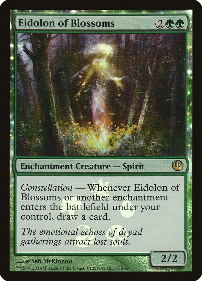 Eidolon of Blossoms (Buy-A-Box) [Journey into Nyx Promos] | Jomio and Rueliete's Cards and Comics