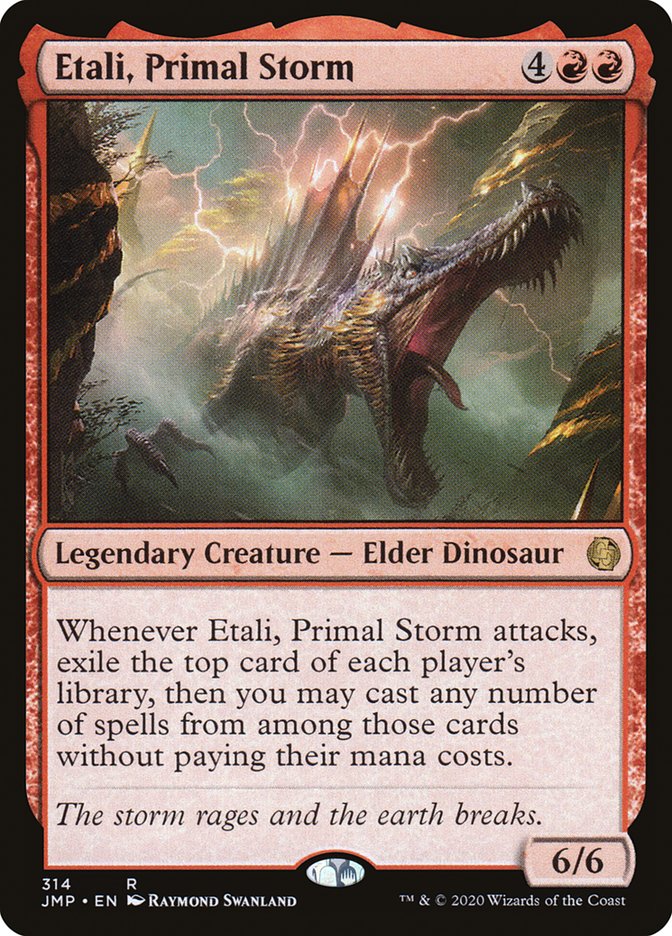 Etali, Primal Storm [Jumpstart] | Jomio and Rueliete's Cards and Comics