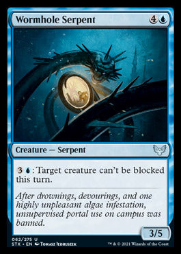 Wormhole Serpent [Strixhaven: School of Mages] | Jomio and Rueliete's Cards and Comics