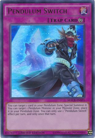 Pendulum Switch (MACR-ENSP1) [MACR-ENSP1] Ultra Rare | Jomio and Rueliete's Cards and Comics