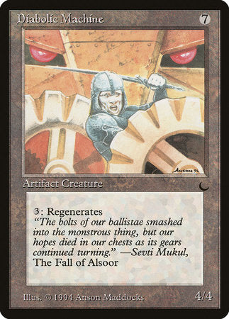 Diabolic Machine [The Dark] | Jomio and Rueliete's Cards and Comics