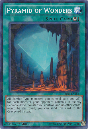 Pyramid of Wonders (Shatterfoil) [BP03-EN168] Common | Jomio and Rueliete's Cards and Comics