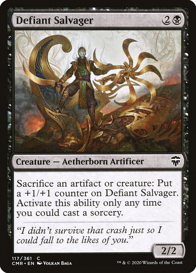 Defiant Salvager [Commander Legends] | Jomio and Rueliete's Cards and Comics