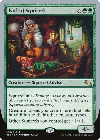Earl of Squirrel [Unstable] | Jomio and Rueliete's Cards and Comics